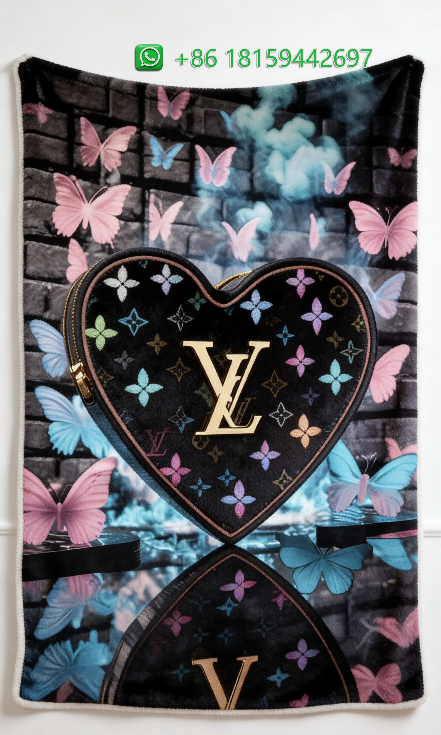 Louis Vuitton Throw Blankets
